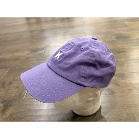 Hurley Unisex Purple Adjustable Strapback Hat Baseball Cap - Picture 3 of 6